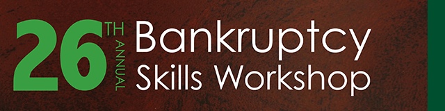 Bankruptcy Skills Workshop