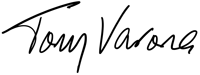 Tony Varona Signature