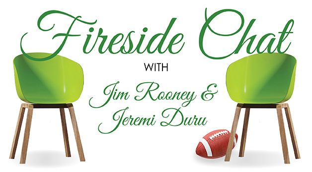 The Rooney Rule, Race, and Access in Athletics: A Fireside Chat with Jim  Rooney and Jeremi Duru” Hosted by Miami Law